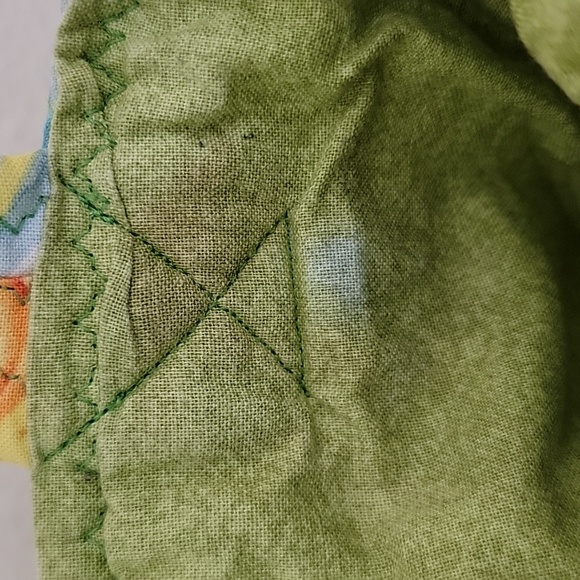 Colorful Insect Print Quilted Fabric Small Purse - Picture 14 of 14